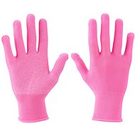 EXTOL LADY Gloves made of polyester with PVC targets on palm, size 7" - Work Gloves