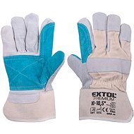 EXTOL PREMIUM Leather gloves thick with palm lining, size 10"-10,5" - Work Gloves