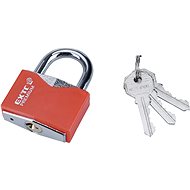 EXTOL PREMIUM Metal padlock red, 50 mm - Padlock