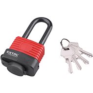 EXTOL PREMIUM Waterproof padlock red, extended, 40 mm - Padlock