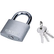 EXTOL CRAFT Cast iron padlock, silver, 63 mm - Padlock