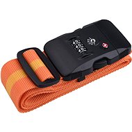 EXTOL PREMIUM TSA luggage strap with three-digit code, 2 m × 5 cm - Padlock