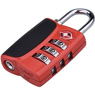 EXTOL PREMIUM TSA combination lock with three-digit code, 61 × 32 × 14 mm - Padlock