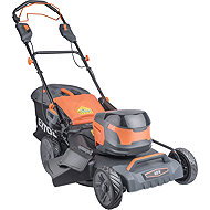 EXTOL INDUSTRIAL Walk-behind mower AKU 60V 8795721, without AKU - Cordless Lawn Mower