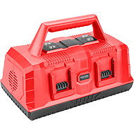 EXTOL PREMIUM Charger for 4 batteries SHARE20V, 2 + 2, 3,5A, 8891895 - Cordless Tool Charger