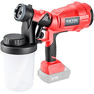 EXTOL PREMIUM Spray gun HVLP AKU SHARE20V, 8891863 (without AKU) - Paint Spray System