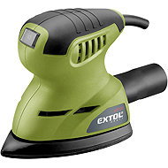 EXTOL CRAFT Vibratory grinder, delta, 125 W, 407130 - Power Sander