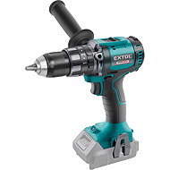 EXTOL INDUSTRIAL Drilling screwdriver AKU with impact driver SHARE20V, 8791803 (without AKU) - Drill Driver