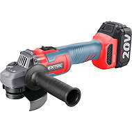 EXTOL Premium Angle Grinder AKU SHARE20V, 125 mm 8891838 (1 × 4 Ah) - Angle Grinder 