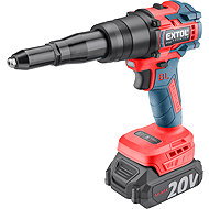 EXTOL PREMIUM Cordless rivet gun SHARE20V 8891868 (1 × 2 Ah) - Chain Tool