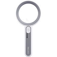 EXTOL LIGHT Magnifier with light, 6×, 12× magnification, USB charging 43163 - Magnifying Glass
