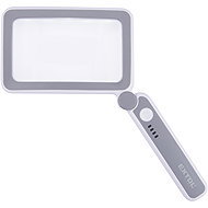 EXTOL LIGHT Folding magnifier with light, 4x magnification, USB charging 43164 - Magnifying Glass