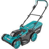 EXTOL INDUSTRIAL 43cm Rotary Lawnmower AKU SHARE20V (2×2Ah) 8791902 - Cordless Lawn Mower