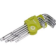 Extol Craft 66011 set of 9 pieces, T 10-15-20-25-27-30-40-45-50 - Sada torx klíčů