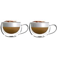 EzyStyle Double wall Cappucino glasses 180ml, 2pcs - Glass Set