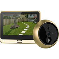EZVIZ Smart dverové kukátko DP2C (Gold) - Digitálne kukátko na dvere