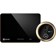 EZVIZ Smart WiFi Türspion EP4 (Golden) - Digitaler Türspion