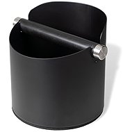 Ecocoffee stainless steel size. L black - Grounds Container