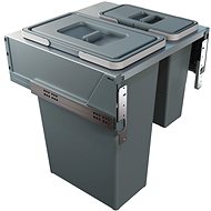 Elletipi BLOCK 2.0 pull-out built-in basket 35+12 l - Rubbish Bin