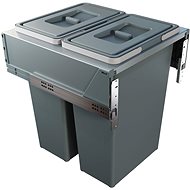 Elletipi BLOCK 2.0 built-in waste bin 35+35 l - Rubbish Bin