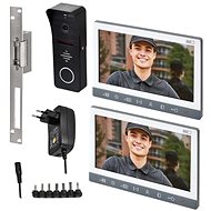 EMOS Videophone set EM-10AHD with 2 monitors and electronic open/closed lock - Video Phone 