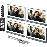 EMOS Videophone set EM-10AHD for 4 subscribers with electronic open/closed lock - Video Phone 