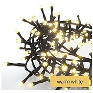 EMOS LED, vianočná reťaz – ježko, 12 m, vonkajšia aj vnútorná, teplá biela, časovač - Svetelná reťaz