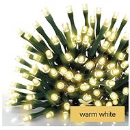 EMOS LED karácsonyi izzósor zöld, 12 m, beltéri és kültéri, meleg fehér - Fényfüzér