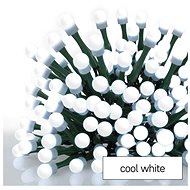 EMOS LED Christmas cherry chain - round, 2,5 m, indoor, cold white - Light Chain