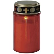 EMOS LED hřbitovní svíčka červená, 2x C, venkovní i vnitřní (nadpoložka) - LED Candle