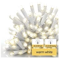 EMOS Profi LED Verbindungskette blinkend weiß - Eiszapfen, 3 m, außen, warmweiß - Lichterkette