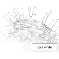 EMOS LED Christmas nano chain - hedgehog, 2,4 m, 3x AA, indoor, cold white, timer - Light Chain