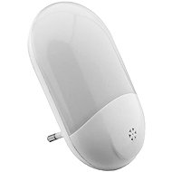 Entac Night light with twilight sensor 0,7W white oval, warm - Night Light