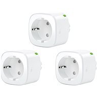 Eve Energy Smart Plug (Matter - compatible w Apple, Google & SmartThings) (3-pack) - Okos konnektor