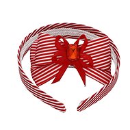 Ewena Čelenka dětská se skřipcem červená - Hairband