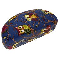 Ewena Glasses case Owl dark blue SK123 - Glasses Case