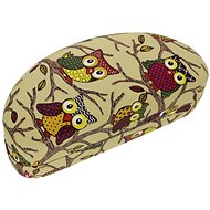 Ewena Glasses case Owl yellow SK124 - Glasses Case