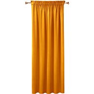 4 sleep Solid colour finished curtain 150 × 160 cm - Bella yellow - Drape
