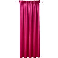 4 sleep Solid colour finished curtain 75 × 150 cm - Bella raspberry - Drape