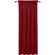 4 sleep One-colour finished curtain 150 × 250 cm - Bella red - Drape