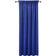 4 sleep Solid colour finished curtain 150 × 250 cm - Bella dark blue - Drape