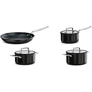 Fabini Meda 5.0 Pro 7-piece cookware set with ceramic surface, black - Cookware Set