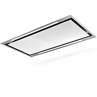 FABER HEAVEN GLASS LIGHT WH FLAT KL A90 - Extractor Hood