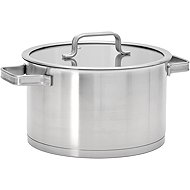 FABINI Hrnec nerezový Core Standard, 24 cm (5 l) se skleněnou poklicí - Pot