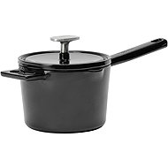 FABINI Rendlík litinový Mattia 3.0 Standard, 14 cm (1,65 l), lesklý černý s poklicí - Saucepan