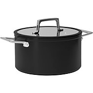 FABINI Hrnec Meda 4.0 Pro, 24 cm (5,5 l), černý s poklicí - Pot