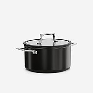 FABINI Topf Meda 5.0 Pro 24 cm 5,4 l, schwarz - Großer Kochtopf