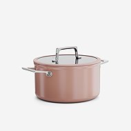 FABINI kastrol Meda 5.0 Pro 24 cm 5,4 l, broskvově růžový - Casserole Pot