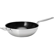 FABINI Wok pánev keramická s poklicí Lucca 4.0 Pro 30 cm - Pan
