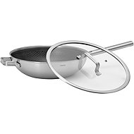 FABINI Wokpfanne mit Deckel Hybrid Standard 30 cm - Wokpfanne
